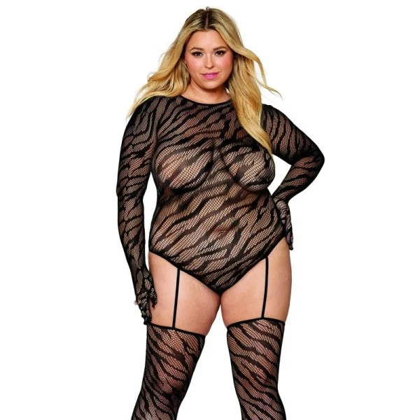 Bodystocking DR0420 schwarz von Dreamgirl kaufen | Fesselliebe