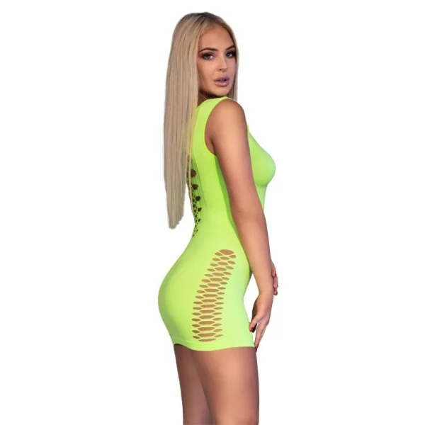 Minikleid CR4304 neongrün von Chilirose kaufen | Fesselliebe