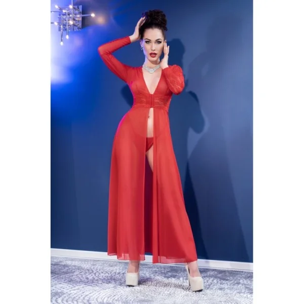 Langes Kleid CR4421 rot von Chilirose kaufen | Fesselliebe