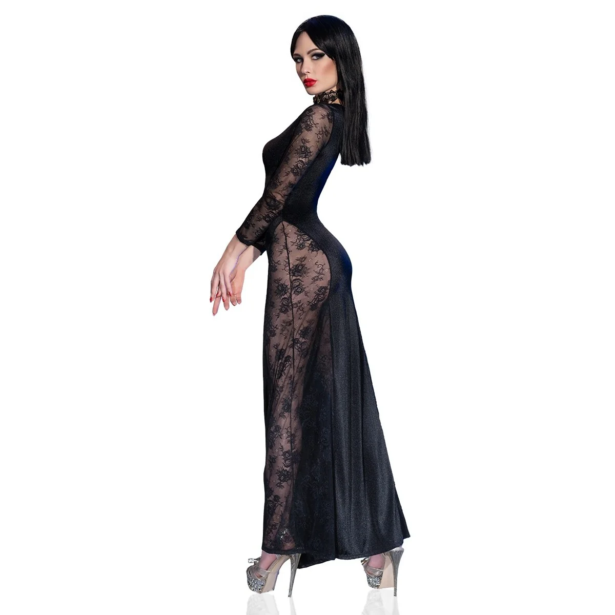 Cocktailkleid CR4408 schwarz von Chilirose kaufen | Fesselliebe
