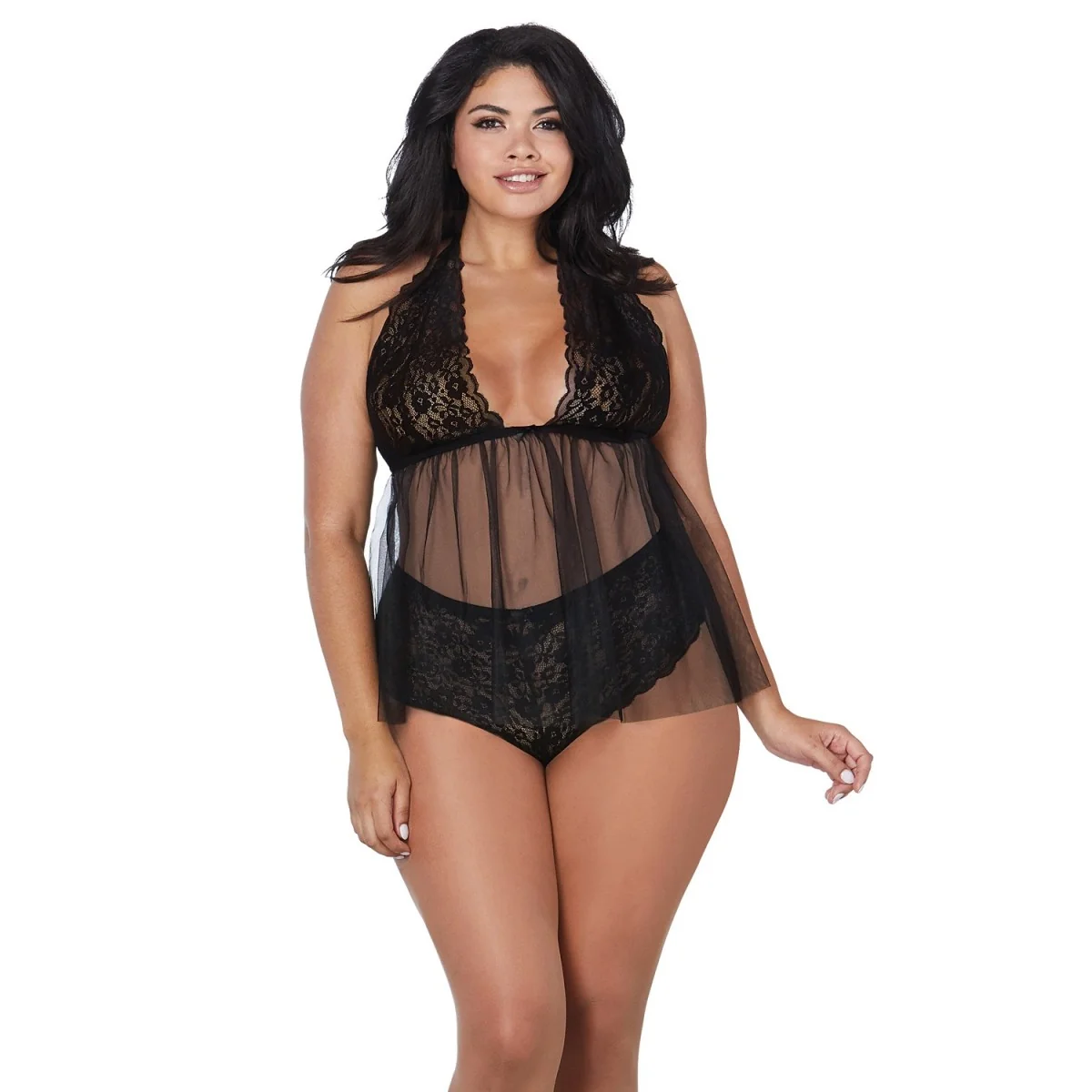 Babydoll DR12190 schwarz von Dreamgirl kaufen | Fesselliebe