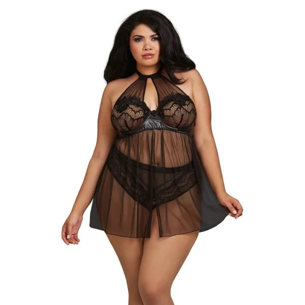 Babydoll DR11796 schwarz von Dreamgirl kaufen | Fesselliebe