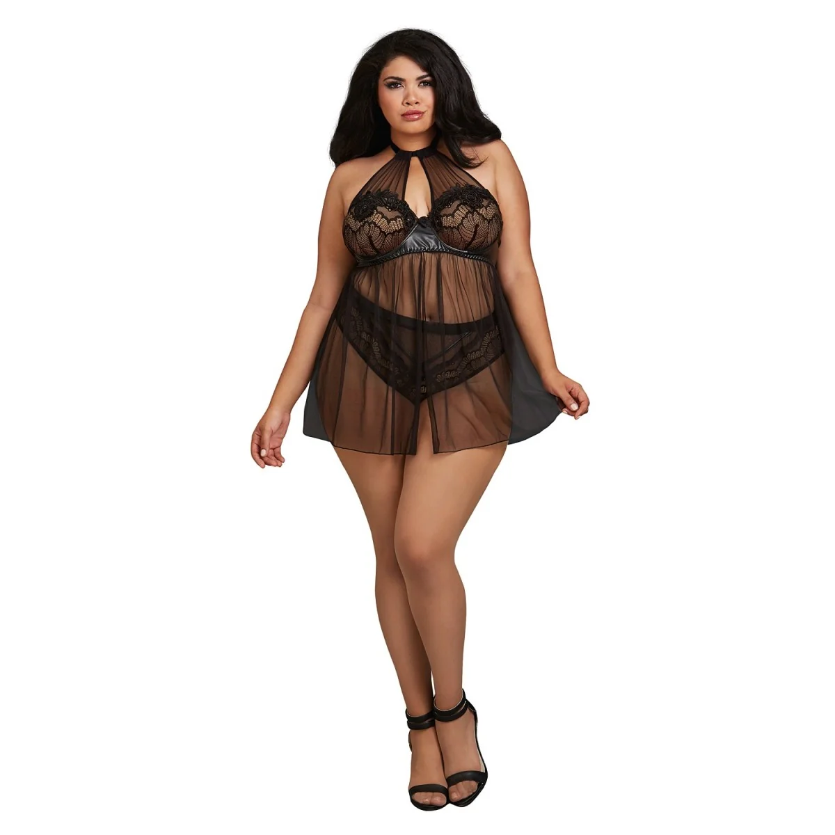 Babydoll DR11796 schwarz von Dreamgirl kaufen | Fesselliebe
