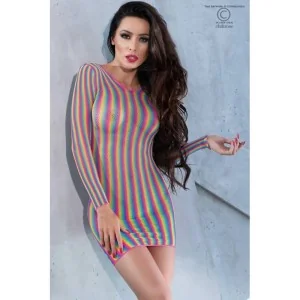 Minikleid CR4334 multicolour von Chilirose kaufen | Fesselliebe