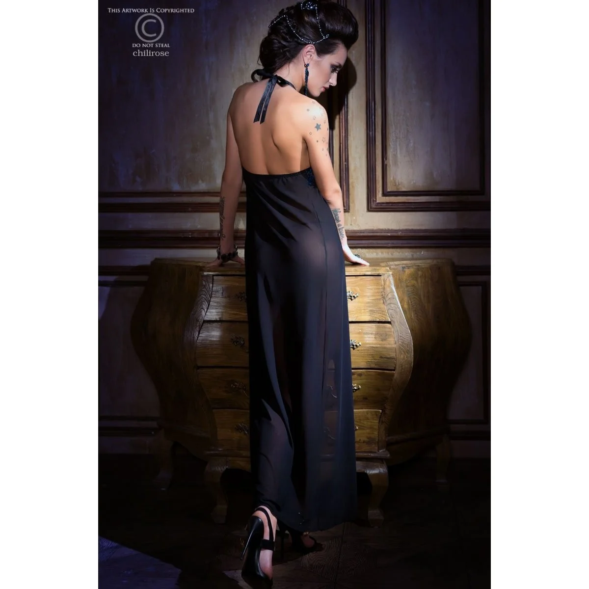 Gown Diamond Line CR3856 von Chilirose kaufen | Fesselliebe