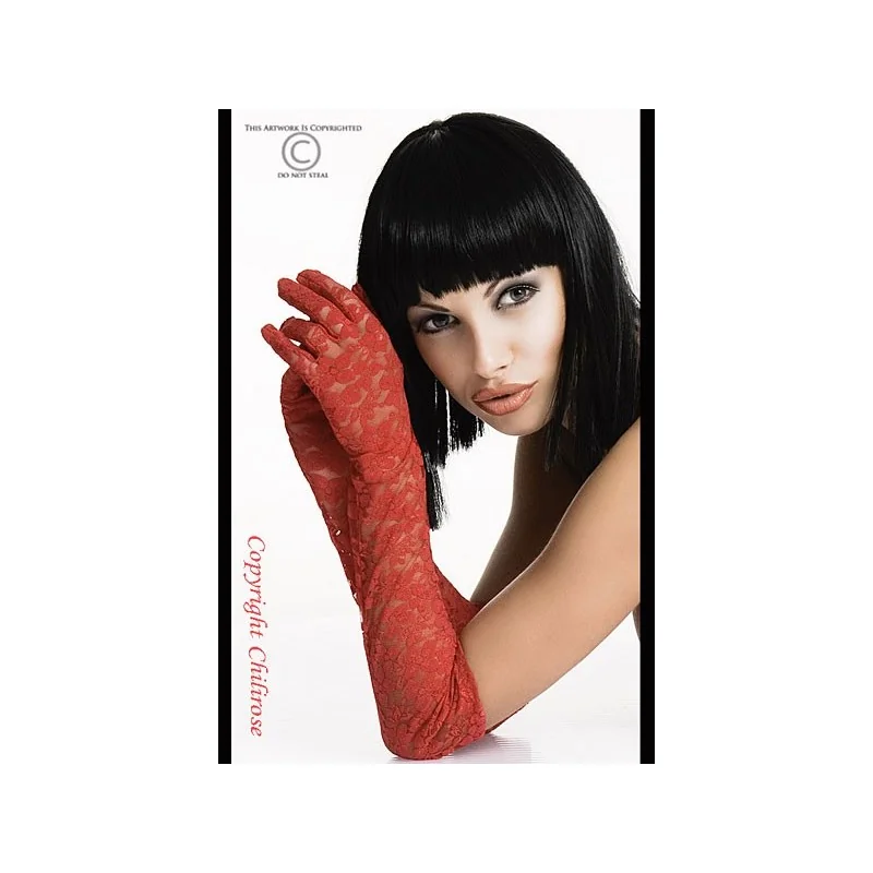 Handschuhe rot CR3071 von Chilirose kaufen | Fesselliebe