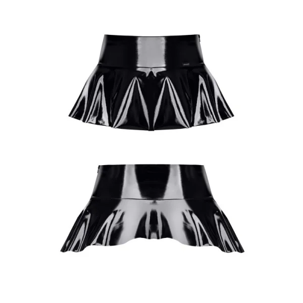 SCHWARZER MINI-ROCK TDJULIANA001 VON DEMONIQ TOTAL DOMINATION COLLECTION