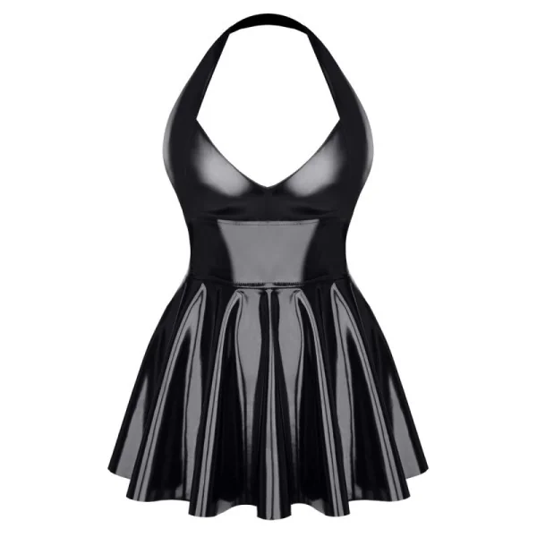 Schwarzes Lack Miniklied Tdsvenja001 von Demoniq kaufen | Fesselliebe