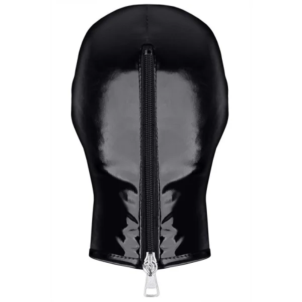 Maske Tdmaskblack002 Schwarz/Rot von Demoniq Total Domination Collection kaufen | Fesselliebe