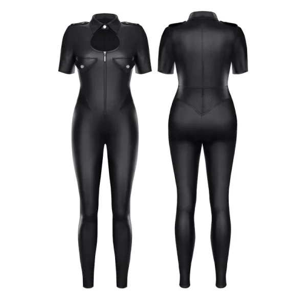 Schwarzer Jumpsuit Tdmitsuko001 von Demoniq kaufen | Fesselliebe