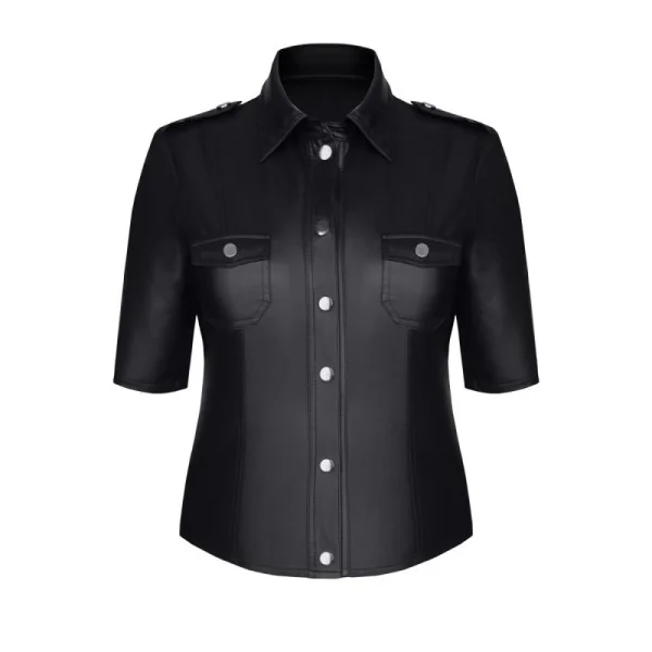 Schwarze Jacke Tdlotte001 von Demoniq Total Domination Collection kaufen | Fesselliebe