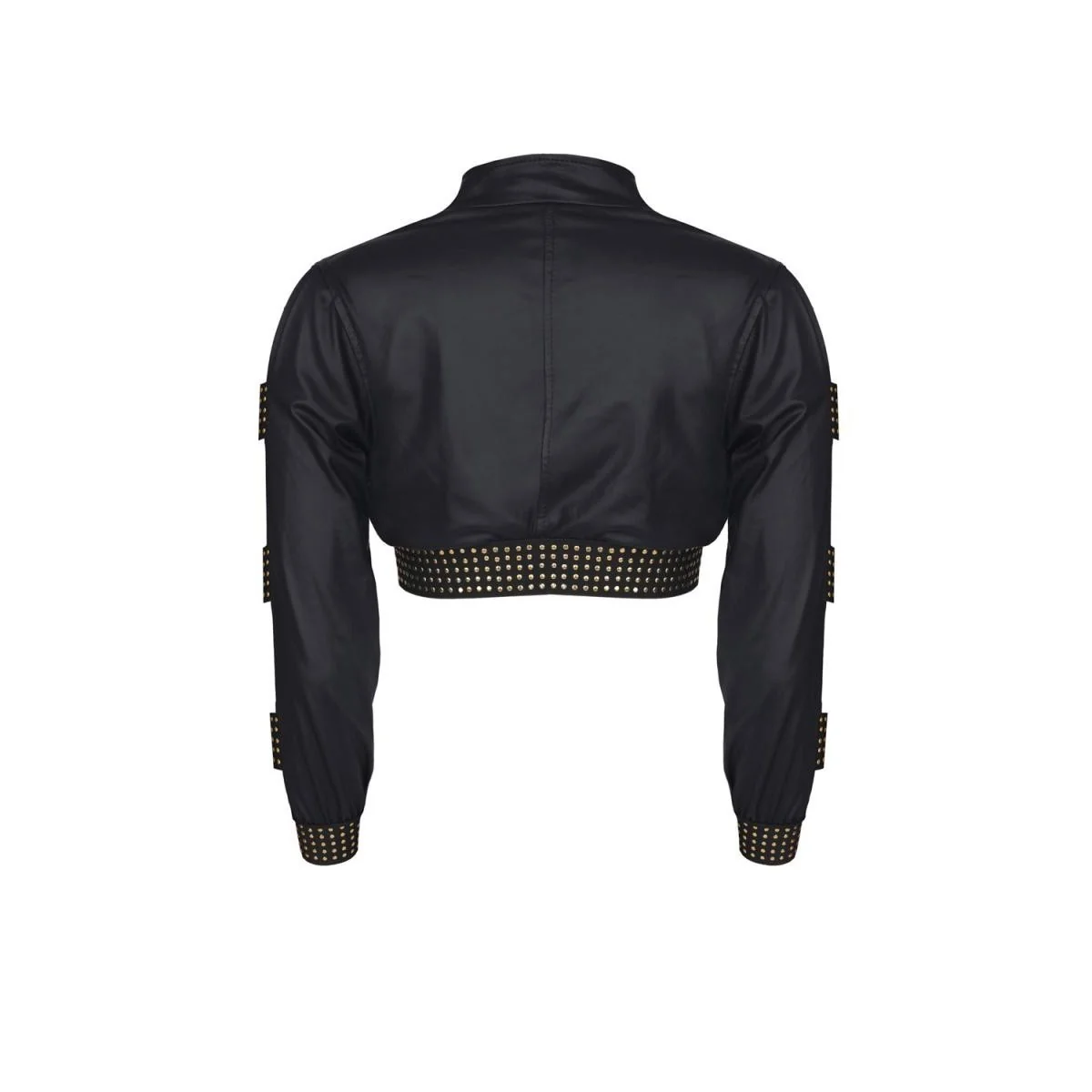 Schwarzer Kurze Damen Jacke Cbmartha001 von Demoniq Cash Baby Collection kaufen | Fesselliebe