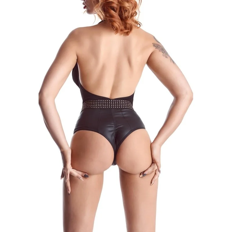 Schwarzer Body Cbsamantha001 von Demoniq Cash Baby Collection kaufen | Fesselliebe 2