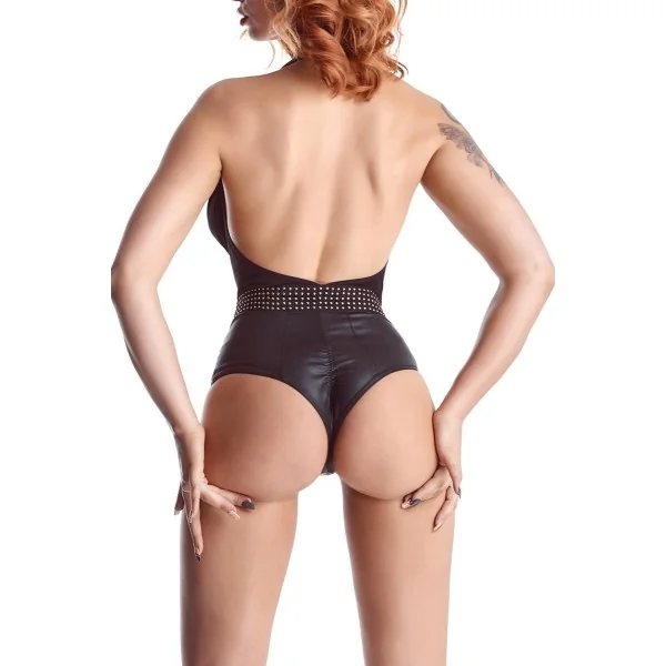 Schwarzer Body Cbsamantha001 von Demoniq Cash Baby Collection kaufen | Fesselliebe