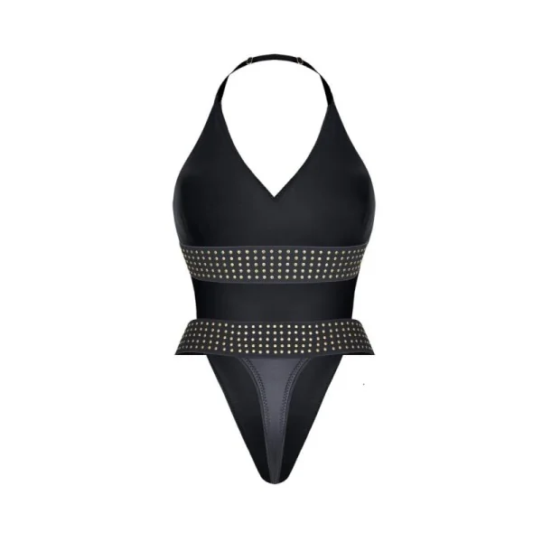 Schwarzer Body Cbsusan001 von Demoniq Cash Baby Collection kaufen | Fesselliebe