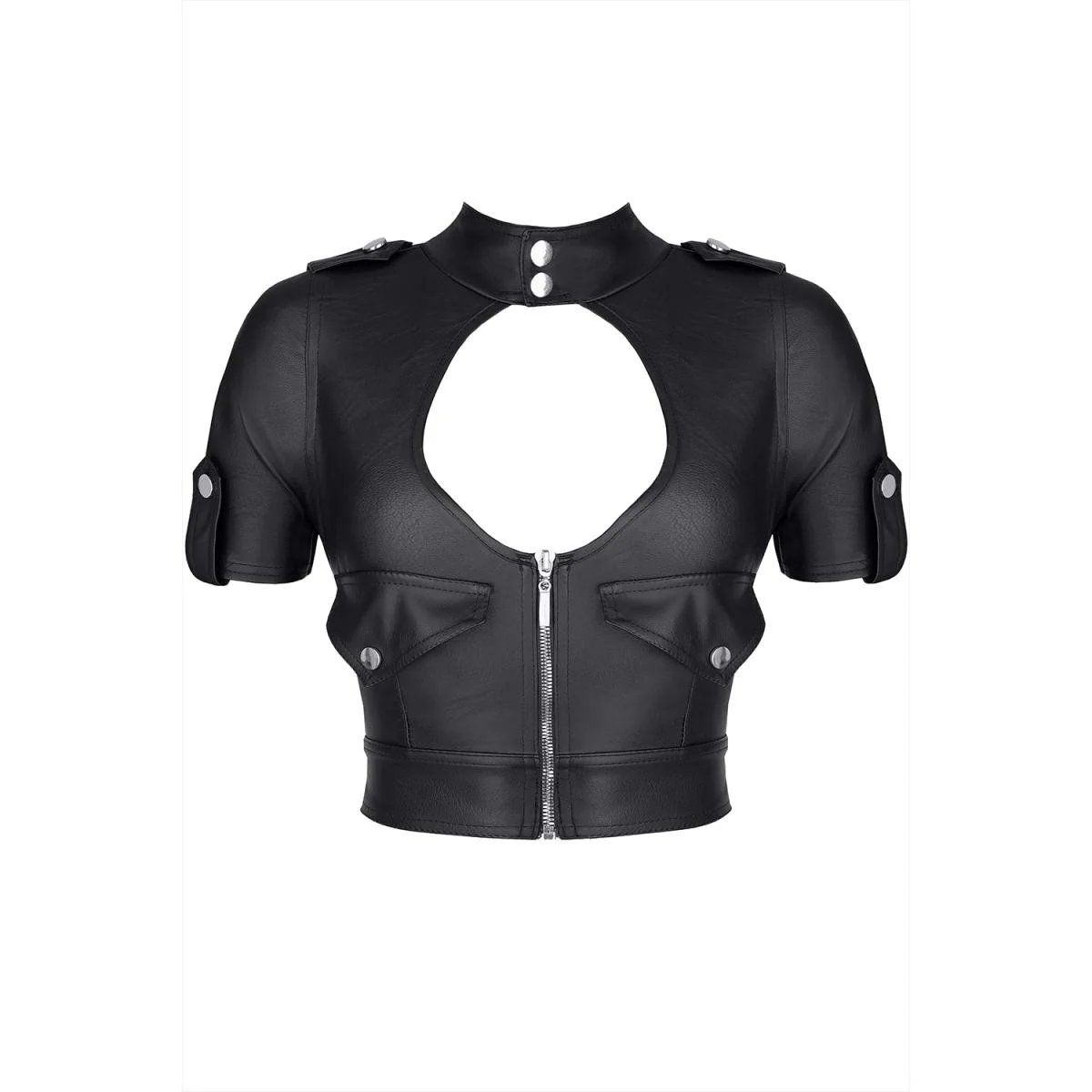 Schwarzes Damen-Top Brenrica001 von Demoniq Black Rose 2.0 Collection kaufen | Fesselliebe