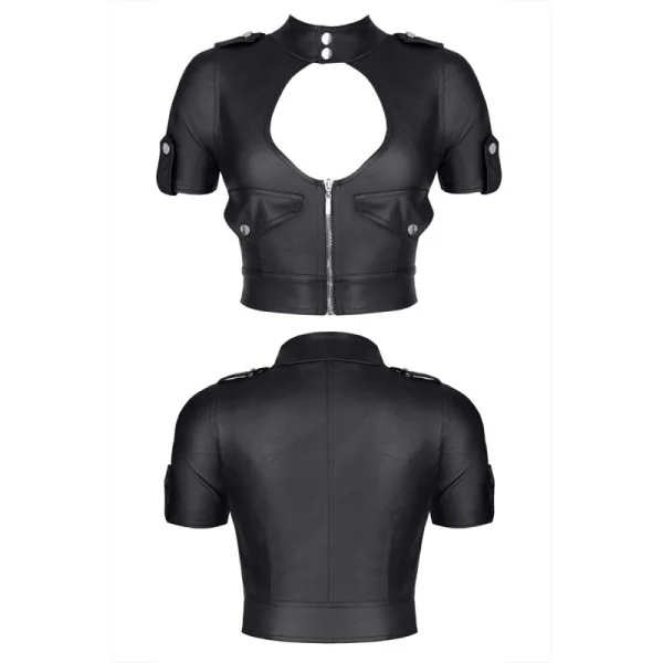 Schwarzes Damen-Top Brenrica001 von Demoniq Black Rose 2.0 Collection kaufen | Fesselliebe