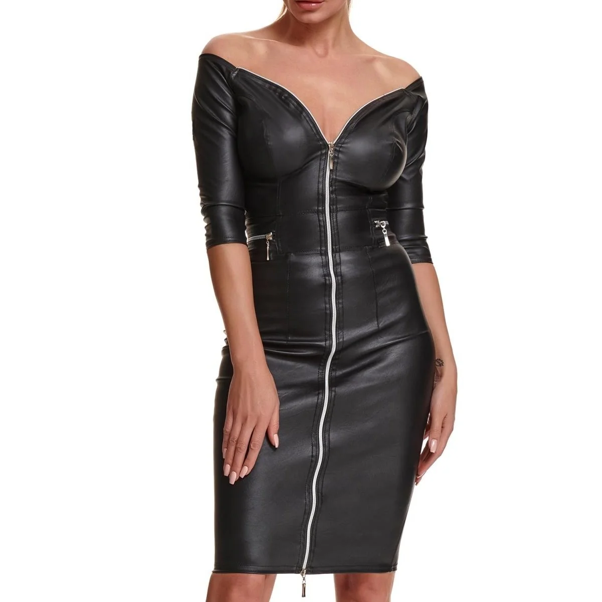Schwarzes Minikleid Brmargherita001 von Demoniq Black Rose 2.0 Collection kaufen | Fesselliebe