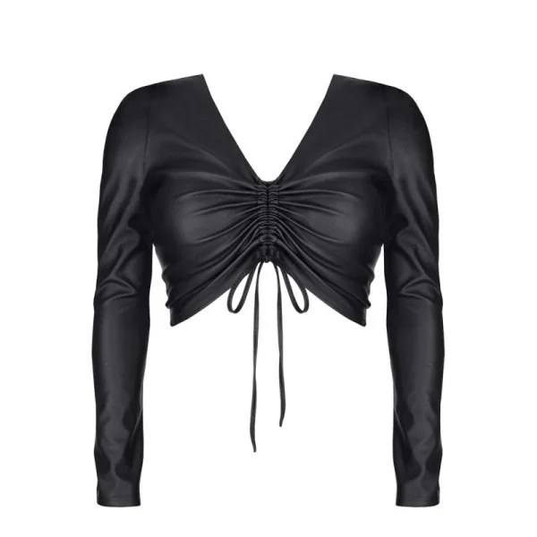 Schwarzes Damen-Top Bradriana001 von Demoniq Black Rose 2.0 Collection kaufen | Fesselliebe