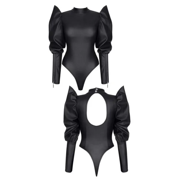 Schwarzer Body Brgiuditta001 von Demoniq Black Rose 2.0 Collection kaufen | Fesselliebe