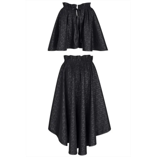 Schwarzer Rock Brbenedetta001 von Demoniq Black Rose 2.0 Collection kaufen | Fesselliebe