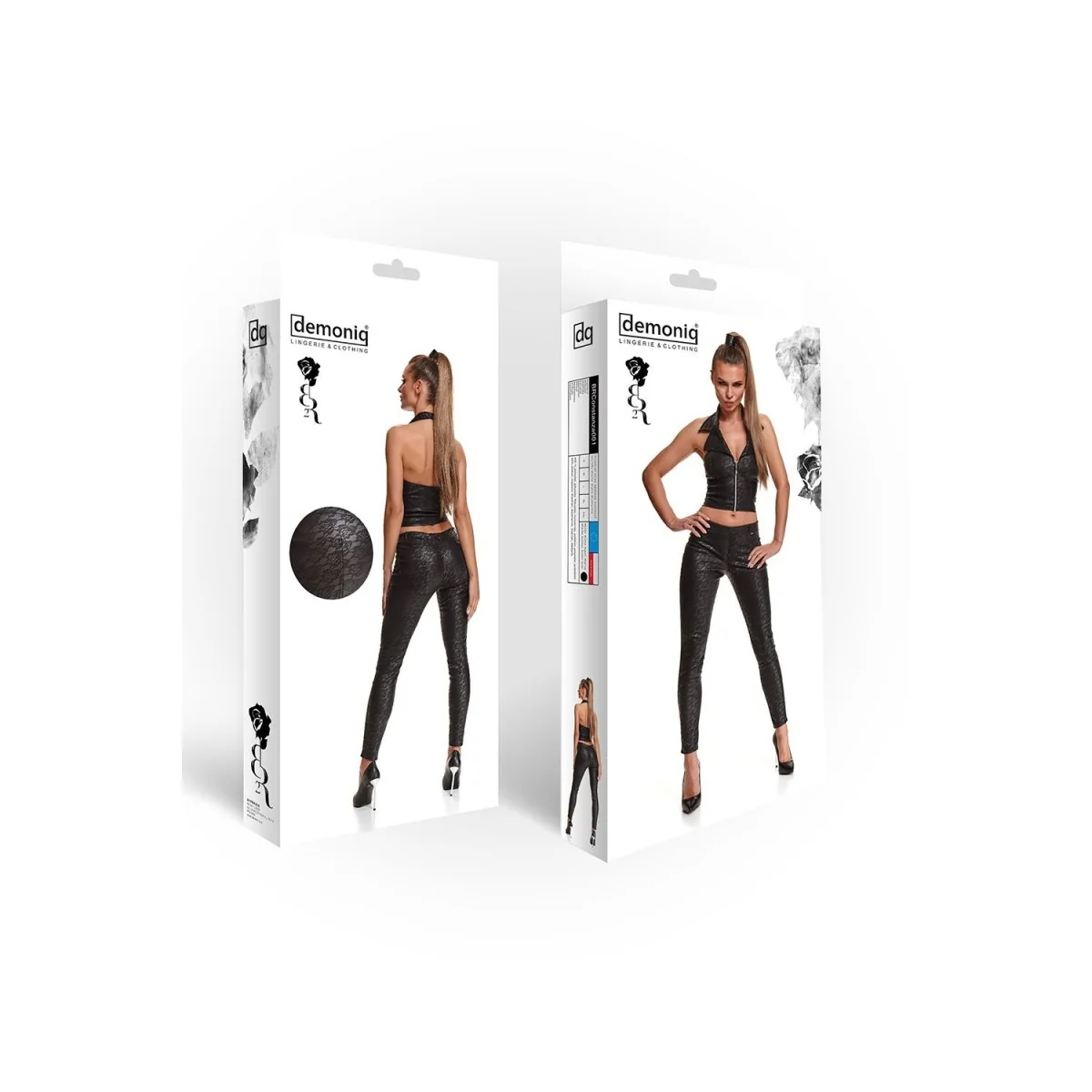 Schwarze Leggings Brconstanza001 von Demoniq Black Rose 2.0 Collection kaufen | Fesselliebe