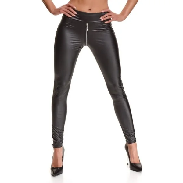 Schwarze Leggings Brmaddalena001 von Demoniq Black Rose 2.0 Collection kaufen | Fesselliebe