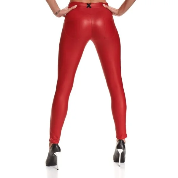 Rote Leggings Brlidia001 von Demoniq Black Rose 2.0 Collection kaufen | Fesselliebe