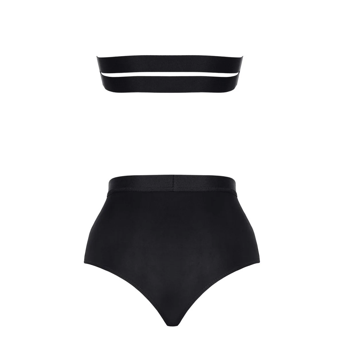 Schwarzes Set Stalessia001 von Demoniq Silver Touch Collection kaufen | Fesselliebe