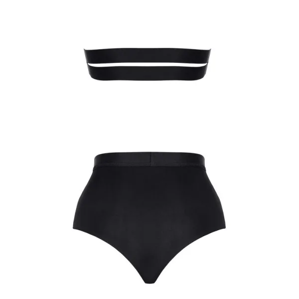 Schwarzes Set Stalessia001 von Demoniq Silver Touch Collection kaufen | Fesselliebe