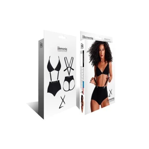 Schwarzes Set Lxarcelia001 von Demoniq Ladyx kaufen | Fesselliebe