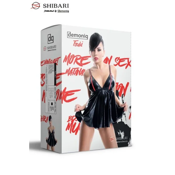 Schwarzes Chemise Tsuki von Demoniq Shibari Collection kaufen | Fesselliebe