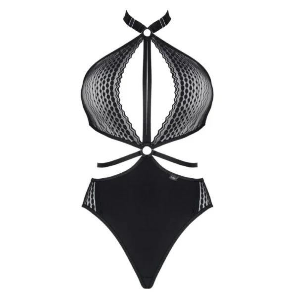 Schwarzer Body Ouvert Lxperla001 von Demoniq Ladyx kaufen | Fesselliebe