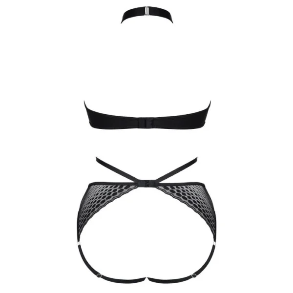 Schwarzer Body Ouvert Lxperla001 von Demoniq Ladyx kaufen | Fesselliebe