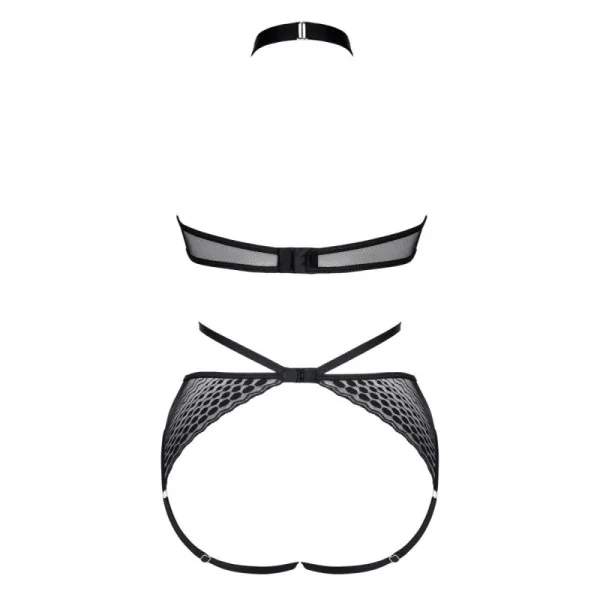 Schwarzer Body Ouvert Lxreyna001 von Demoniq Ladyx kaufen | Fesselliebe