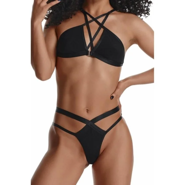 Schwarzes Set Lxcasilda001 von Demoniq Ladyx kaufen | Fesselliebe