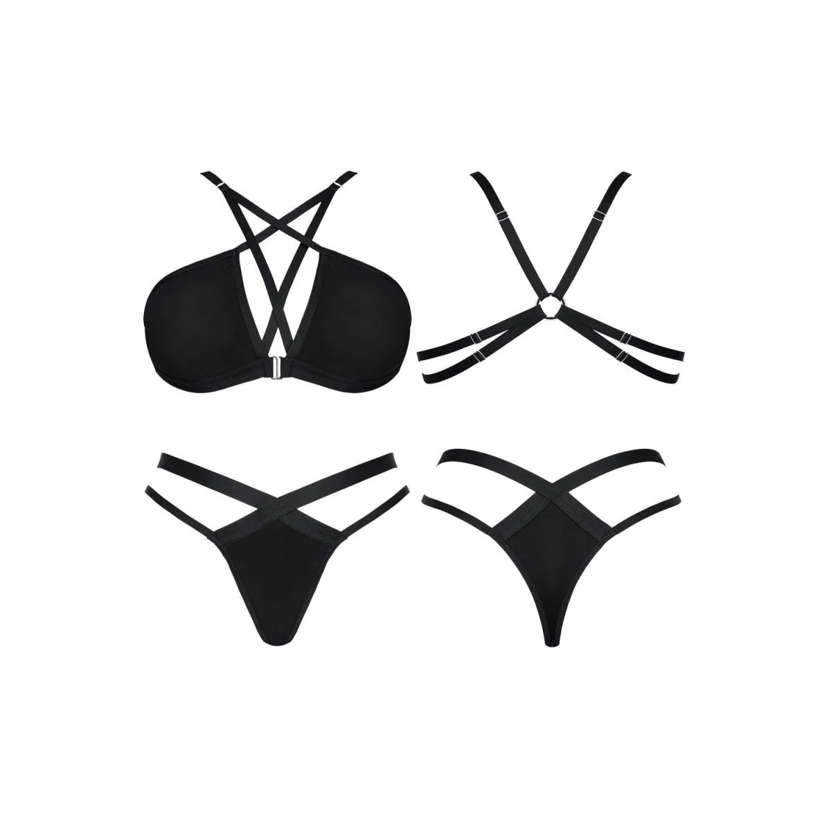 Schwarzes Set Lxcasilda001 von Demoniq Ladyx kaufen | Fesselliebe