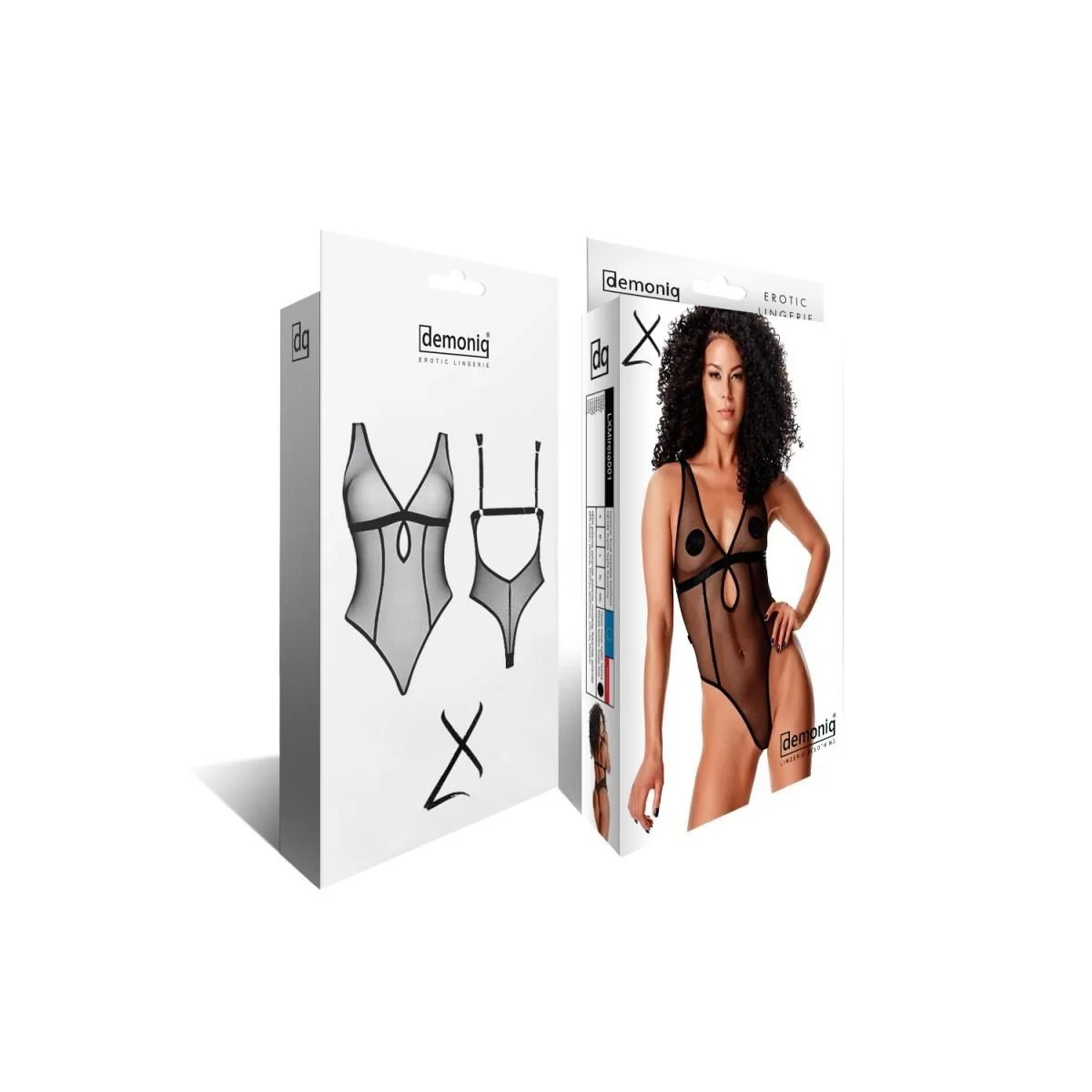 Schwarzer Body Lxmireia001 von Demoniq Ladyx kaufen | Fesselliebe