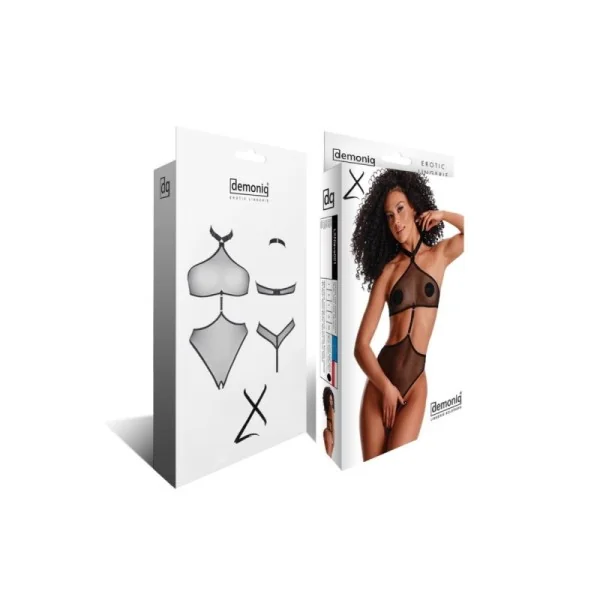 Schwarzer Body Lxnieve001 von Demoniq Ladyx kaufen | Fesselliebe