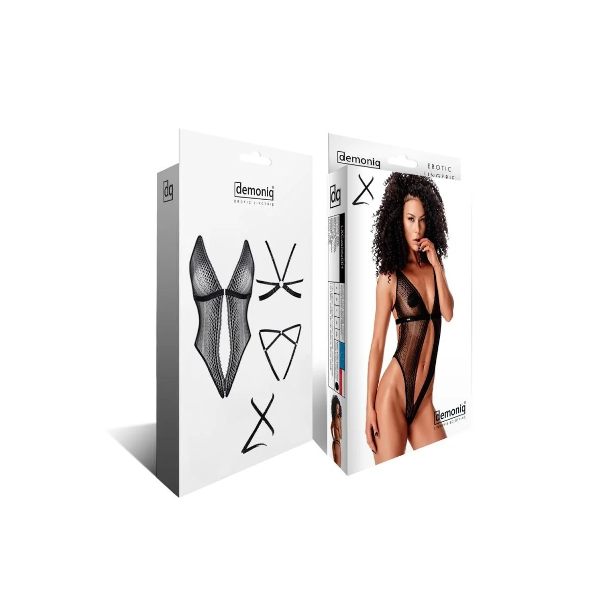 Schwarzer Body Lxisbel001 von Demoniq Ladyx kaufen | Fesselliebe