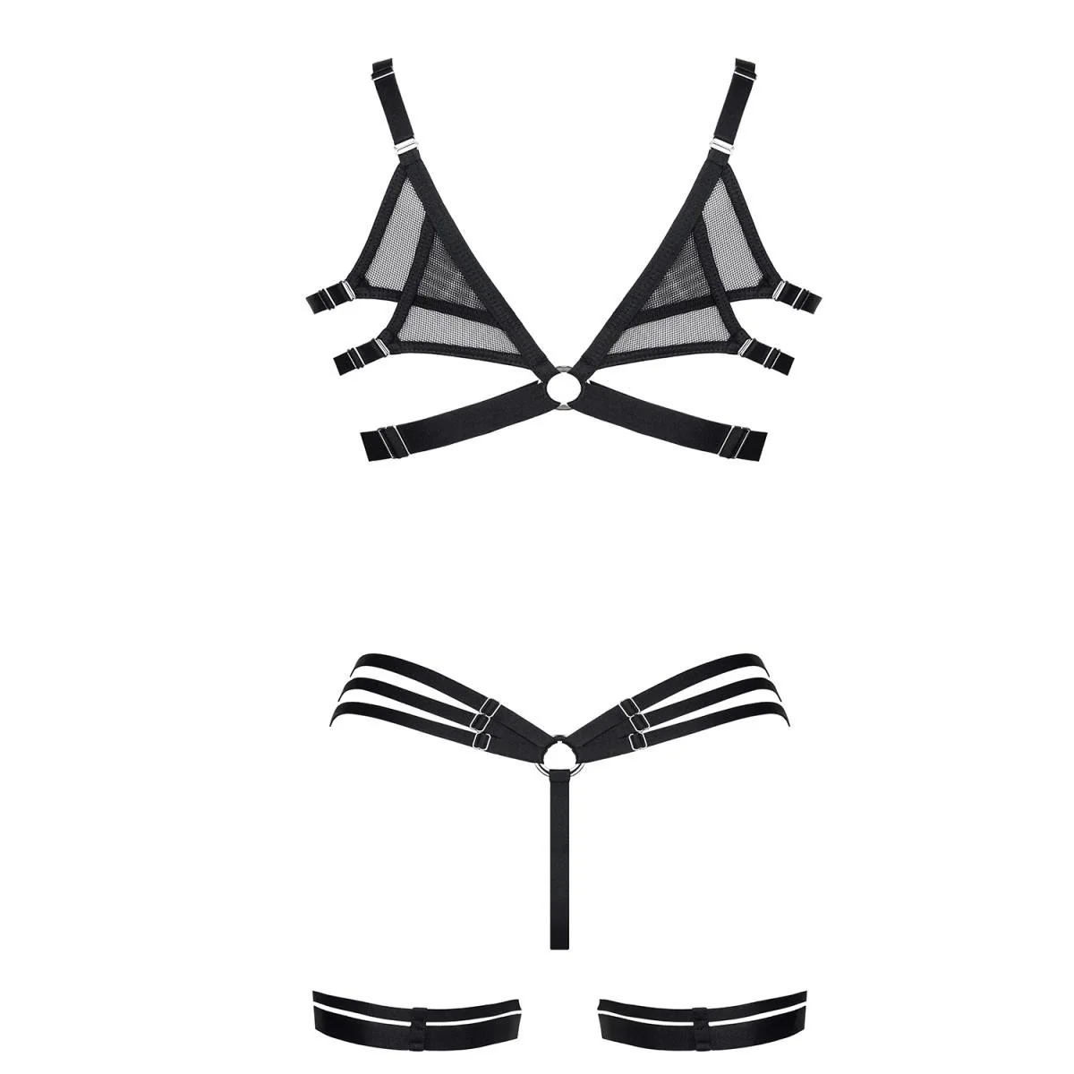 Schwarzes Set Lxadora001 von Demoniq Ladyx kaufen | Fesselliebe