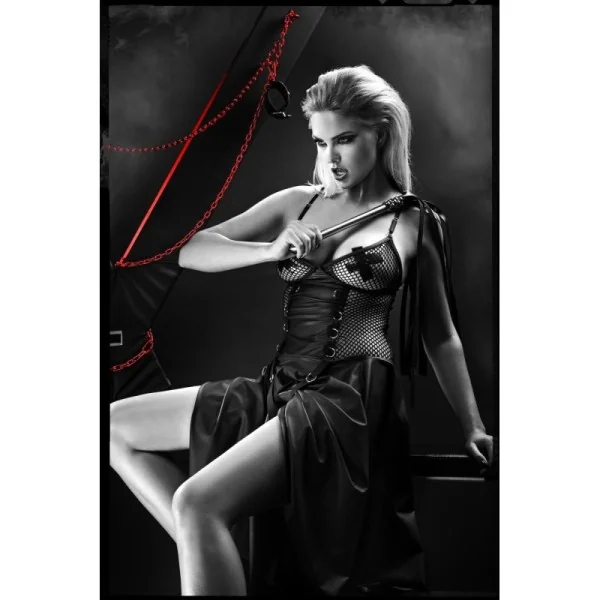 Schwarzes Set Ddselene001 von Demoniq Dark Desire Collection kaufen | Fesselliebe