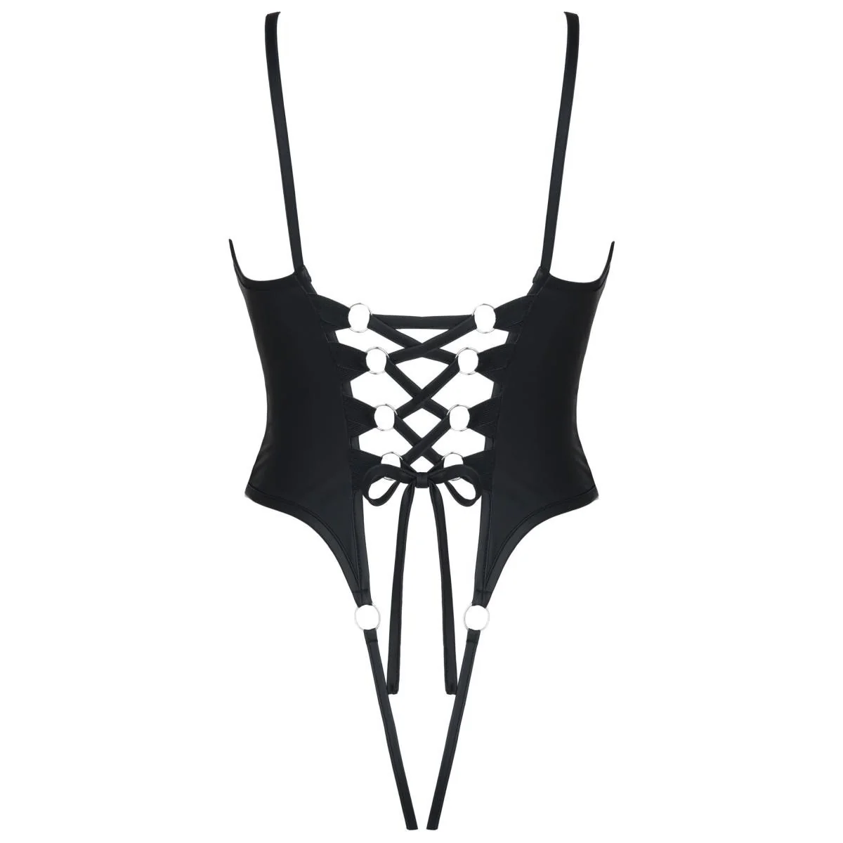 Schwarzer Ouvert Body Ddreja001 von Demoniq Dark Desire Collection kaufen | Fesselliebe