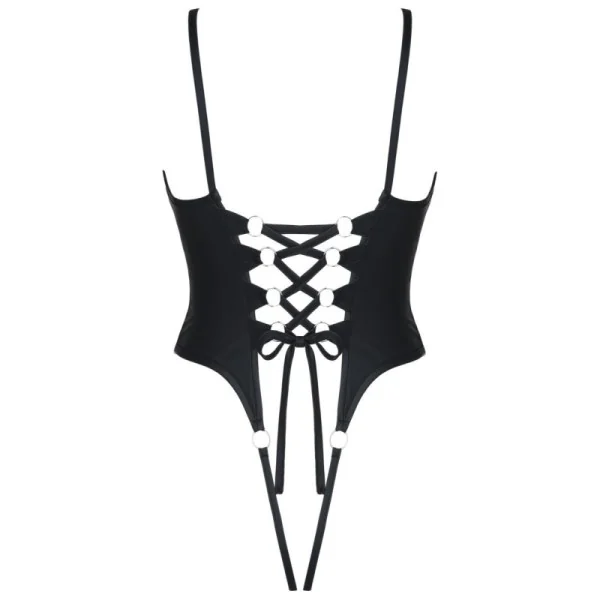 Schwarzer Ouvert Body Ddreja001 von Demoniq Dark Desire Collection kaufen | Fesselliebe