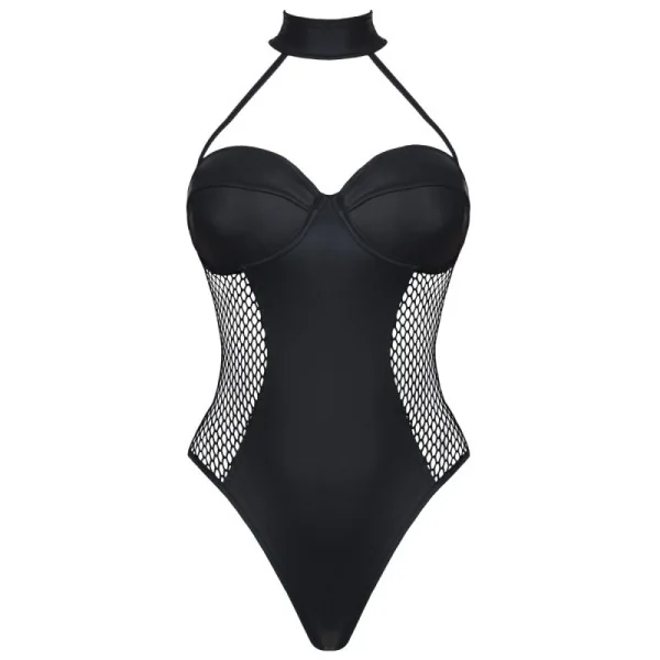 Schwarzer Body Ddketo001 von Demoniq Dark Desire Collection kaufen | Fesselliebe