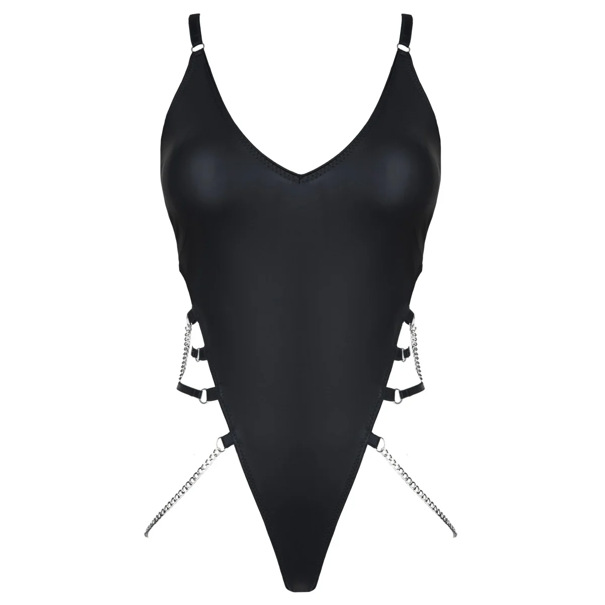 Schwarzer Ketten-Body Ddlitai001 von Demoniq Dark Desire Collection kaufen | Fesselliebe