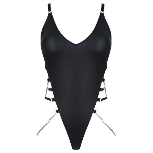 Schwarzer Ketten-Body Ddlitai001 von Demoniq Dark Desire Collection kaufen | Fesselliebe