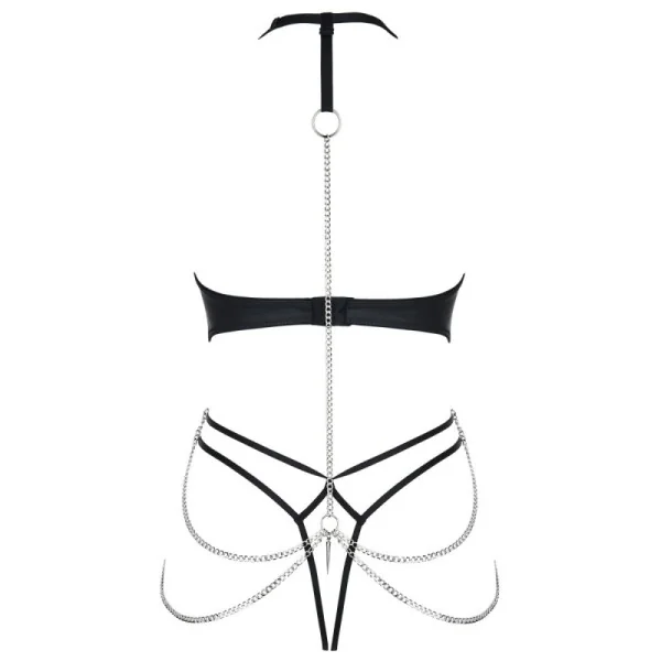 Schwarzer Ketten-Body Ddlitai001 von Demoniq Dark Desire Collection kaufen | Fesselliebe