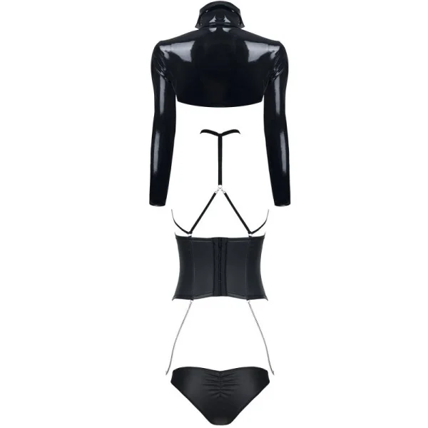 Schwarzes Set De443 von Demoniq Hard Candy Collection kaufen | Fesselliebe