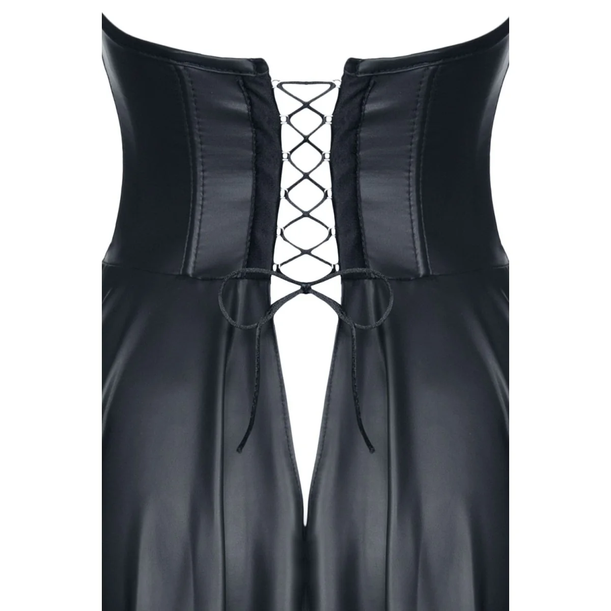 Schwarzes Kleid De438 von Demoniq Hard Candy Collection kaufen | Fesselliebe